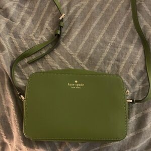 Kate Spade green crossbody